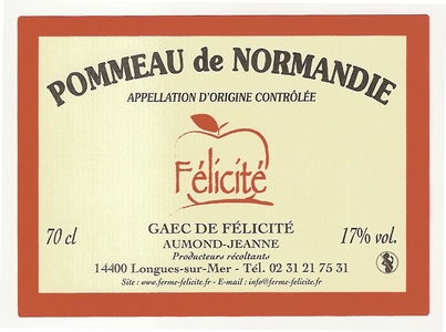 Le Pommeau de Normandie Félicité - Ferme Félicité
